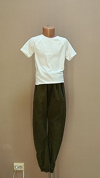 ДЖИНСЫ от CUFF JOGGER, размер 152, возраст (лет) - 11, для мальчиков — секонд хенд ТВОЁ ВРЕМЯ